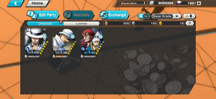 BR91-IOS Only-1.990 Diamon+Lucci Ex max+Kid Law