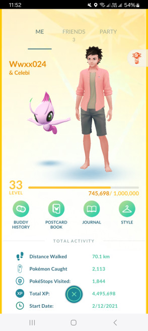 LV 41 SHINY CELEBI 10 LEGENDARIES 9 SHINY 1 SHINY GARCHOMP 2021 ACC