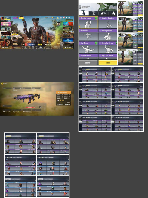 ■Guns: Legend(M4) Epic170 ■Skins:120 ■Dances:25 ■Only Activision ■Instant Delivery ■UID:7181865311221055489 ■A6744