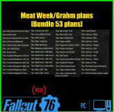 Meat Week/Grahm plans [Weenie Wagon/Pepper Shaker] [Bundle 53 plans]