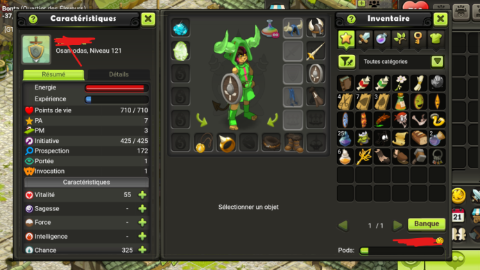 Osamodas 122 ( Serveur Tiliwan ) !! Jamais Certifie, 100% Safe
