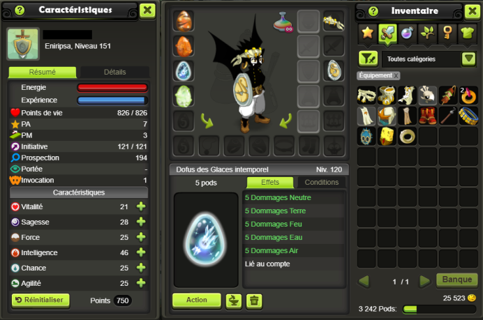 ENI 151/ Zobal 144 (DDG Intemporel/SKINS ) Blair !! Never Certificat, 100% Safe.