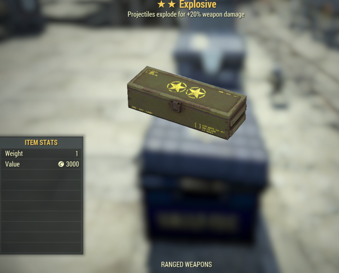 Explosive [Legendary 1 Star Mod Box]