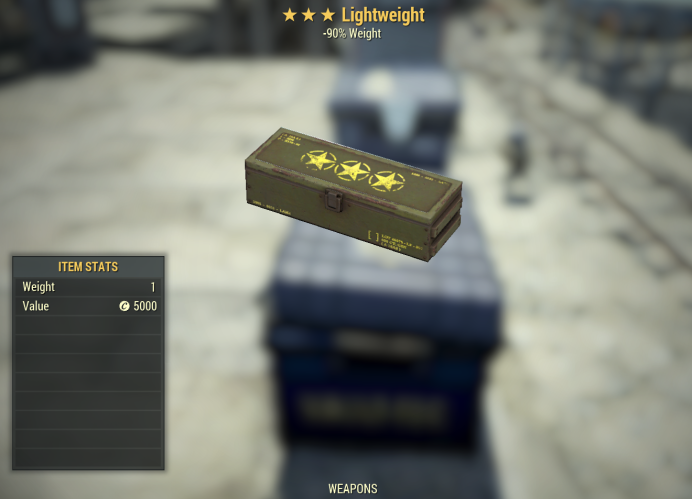 Lightweight [Legendary 3 Star Mod Box]