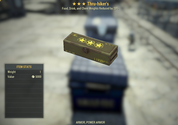 Thru-hiker's [Legendary 3 Star Mod Box]