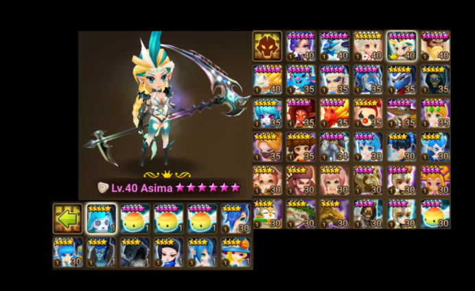Asia - LD5 - Asima ( light hell lady ) + chiwu + starter +P