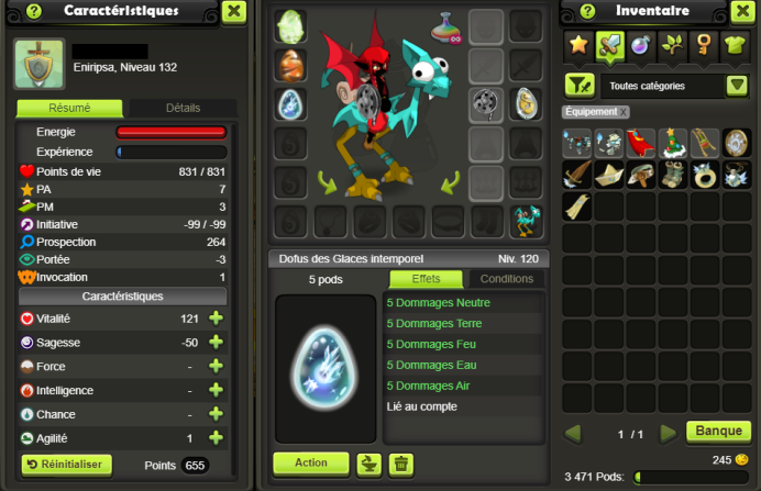 Account 2014 !! ENI 132 (DDG Intemporel/SKINS) Blair !! Never Certificat, 100% Safe.
