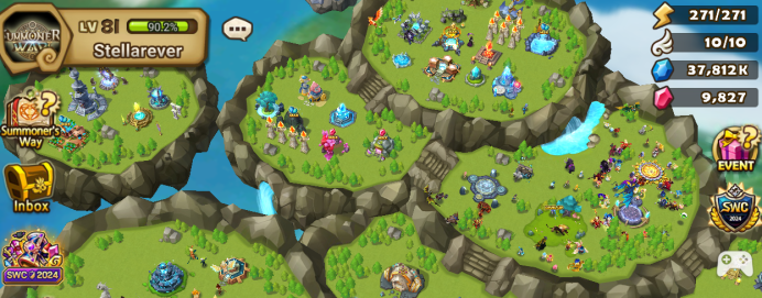 Asia - Tower 200F + 1 Hell + Farm All Abyss H + Triple SSS + 17 Nat5 + Verad + Savannah + Taranys + Oliver + Kashmir + Hathor + Satoru Gojo +R