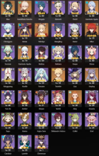 Asia | AR 55 | 8 + 1 Leg | Ayato | Xiao | Diluc C1 | Kazuha | Yoimiya | Ayaka | Keqing | Mona |