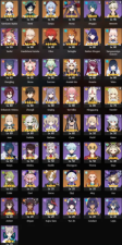 NA AR 58 18 + 3 Leg | Zhongli | Nahida | Cyno | Yae Miko | Itto | Raiden | Kokomi | Yelan | Kazuha | Ganyu | Ayaka | Venti | Qiqi | Diluc | Mona