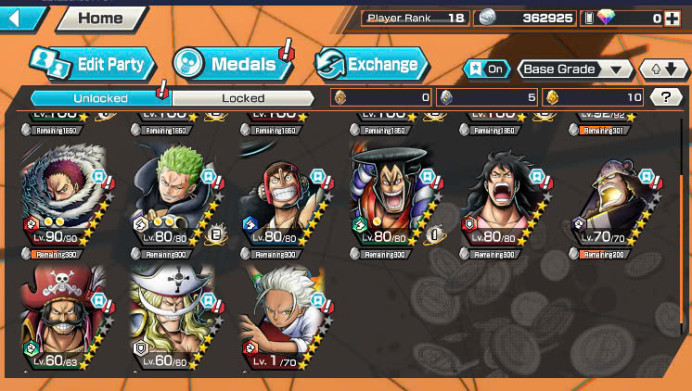 BR229-IOS+Android-4 Ex Meta(Shank V4+White Beard+Roger+Oden)+Rayleigh Max+Oden v2 Max+D.Grap Max+Egghead Zoro+S-Hawk+Egghead Luffy+Kalgara