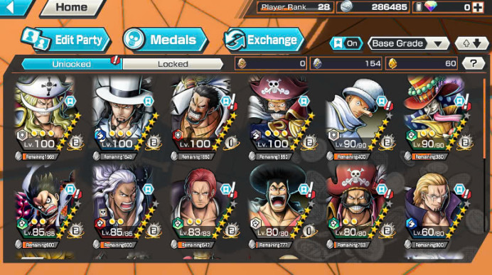 BR220-6 Ex Meta(Roger v2+Lucci+White Beard+Roger+Shank Red+Luffy Gear 5)+Good Medal+Support 135%+Dorry+Egghead Zoro+Egghead Luffy+Kaku+King