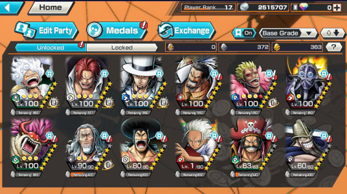 BR226-4/3 Ex Meta Max(Shank V4+Luffy Gear 5+Lucci+Roger V1)+Good Medal+Grap Max+King Max+Donflamingo Max+S-Hawk+Rayleigh+Kaku+Oden-Support 126%
