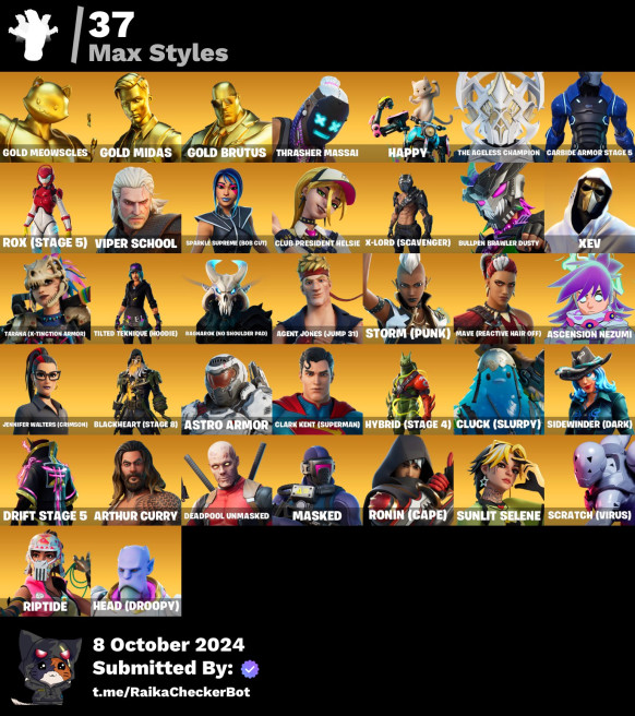 [PC/XBOX/NINTENDO] Rose Team Leader | The Reaper | 133 Skins  . Elite Agent .PPU2