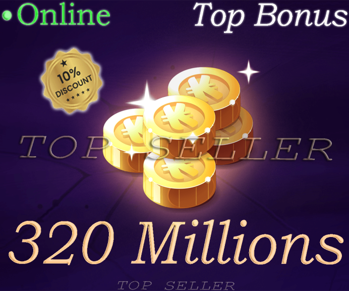 Fallanster : 320 Millions + Top bonus - Delivery time 1 minute