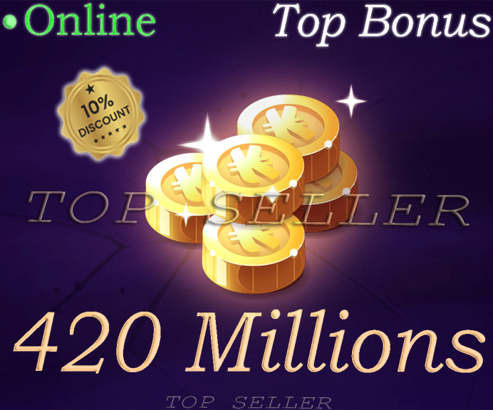 Fallanster : 420 Millions + Top bonus - Delivery time 1 minute