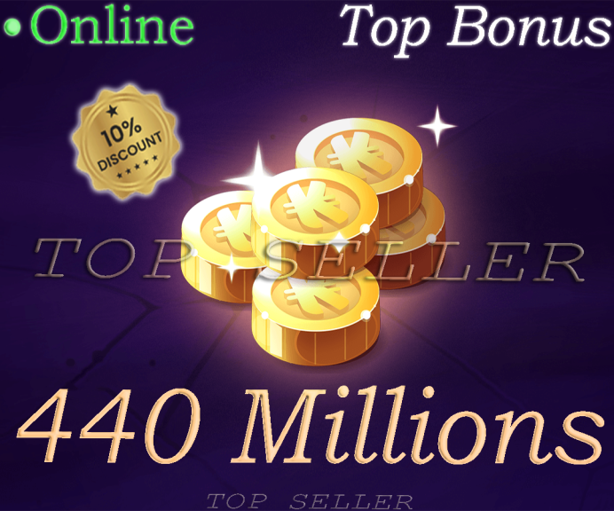 Fallanster : 440 Millions + Top bonus - Delivery time 1 minute
