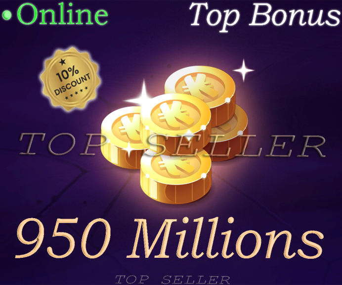 Fallanster : 950 Millions + Top bonus - Delivery time 1 minute