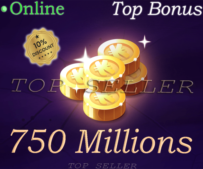 Fallanster : 750 Millions + Top bonus - Delivery time 1 minute