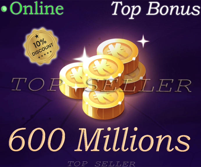 Fallanster : 600 Millions + Top bonus - Delivery time 1 minute