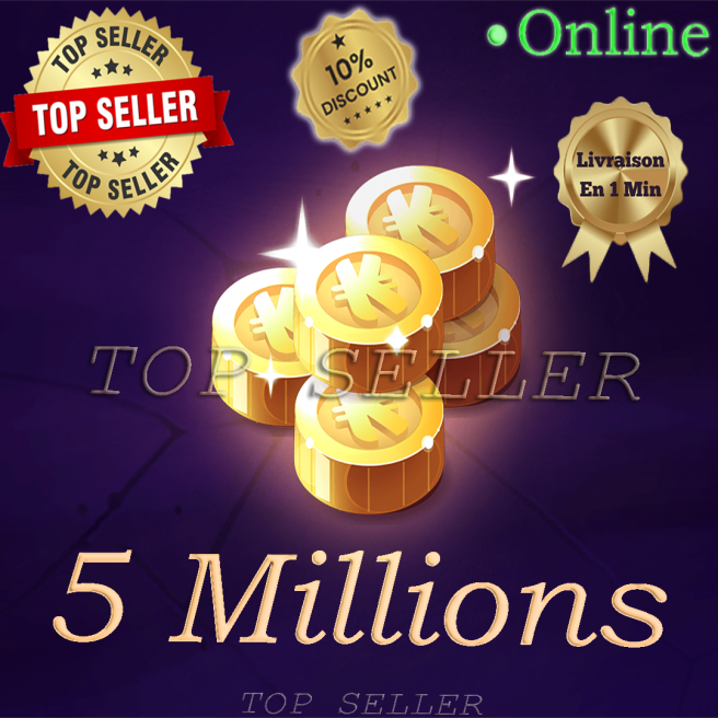 Draconiros : 5 Millions kamas ( 5.000.000 Kamas ) + 10% Bonus - Delivery time 2 minutes