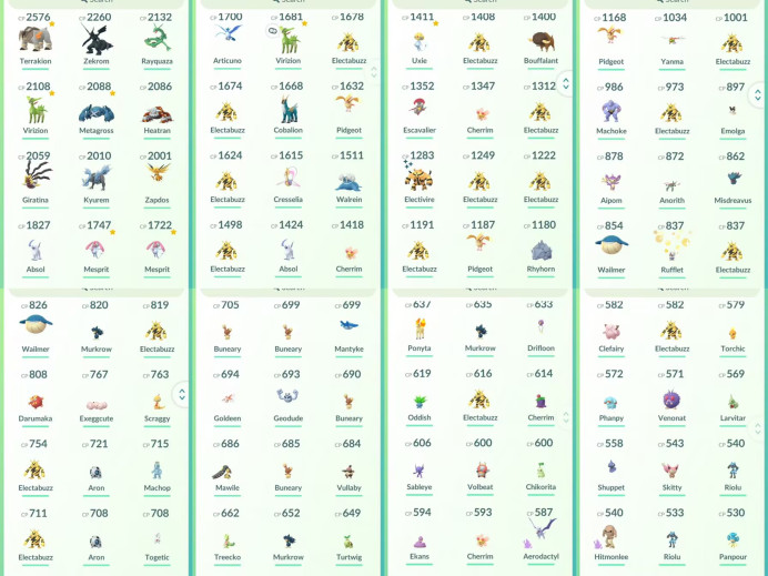 lvl25,have 15 Legendary,Terrakion Zekrom Rayquaza Virizion Heatran Giratina Kyurem etc,some nice pokemons N8425