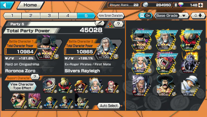 BR262-IOS+Android+2 Ex Meta(Snake+Zoro)+Good Medal+Rayleigh Max+Katakuri Max+Kaku+King+Kuma+Oden V2+Kaku+Support 120%