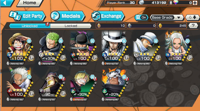 BR312-4 Ex Meta(Snake+Lucci+Zoro+Luffy)+Support 147%+Good Medal+BF Max(Egghead Zoro+S-Hawk+Shiryu+Kaku+Katakuri+Neptune)+S-Bear+Noland+Pacifista