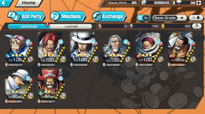 BR309-IOS+Android-3 Ex Meta(Shank V4+Lucci+Roger)+Support 140%+Good Medal+Rayleigh Max+Katakuri Max+Kaku+D.Grap+King+Young Ray+Oden V2+Ulti