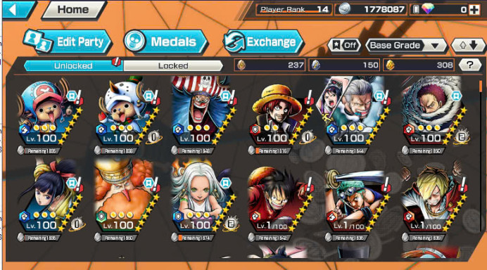 BR291-IOS+Android+Snake Max+Good Medal+Egghead Zoro+S-Hawk+Katakuri Max+Neptune Max+Shiryu+Noland+Pacifista+Sanji+King+Oden+Yasopp+Ulti+Cracker