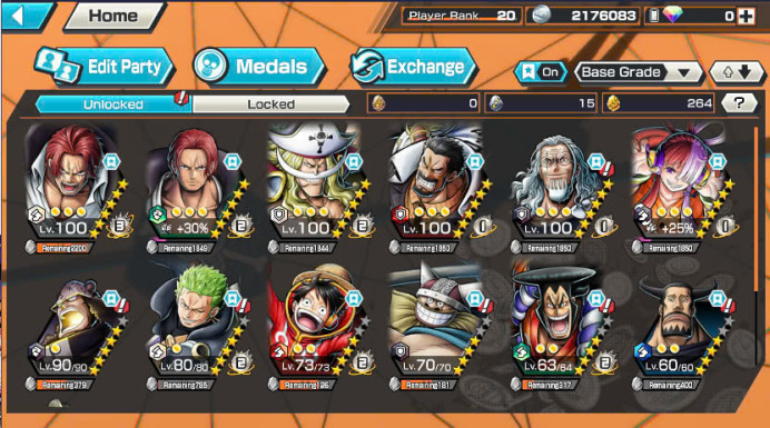 BR293-IOS+Android-4 Ex Meta(Shank V4 Boost 3 40/52+Shank v3+White Beard+Oden)+Good Medal+Uta Max+Rayleigh Max+D.Grap Max+Egg Zoro+Egghead Luffy