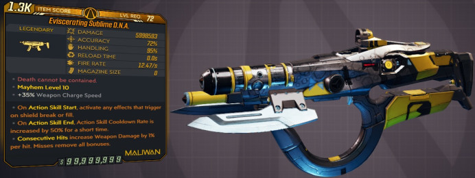 [PC/XB/PS] M10/L72 - D.N.A. 5.998.593 DMG - INSANE CHARGE - 12.47 FIRE RATE - INFINITE AMMO/NO RELOAD - ANOINTED x3