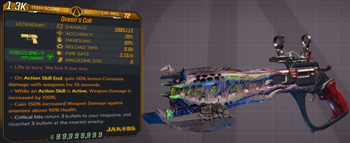 [PC/XB/PS] M10/L72 - QUEEN'S CALL 3.985.115 DMG (+3.18 MIL CORROSIVE DMG) - 0.8s RELOAD! ANOINTED x3 - CRAZY DAMAGE!!