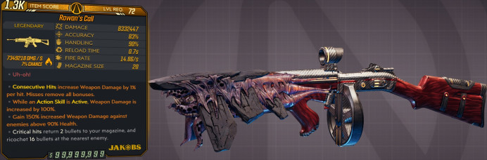 [PC/XB/PS] M10/L72 - ROWAN'S CALL 8.332.447 MILL DMG (+7.34 MILL FIRE DMG) - 14.86 FIRE RATE - 0.7s RELOAD - ANOINTEDx3!!!