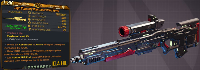 [PC/XB/PS] M10/L72 - SAND HAWK 195.108x7 DMG (+163k CORROSIVE DMG) - 11.77 FR, 1.3s RELOAD - ANOINTED x3 - BEST SNIPER RIFLE