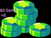 80 + 8 FREE GEM'S _ FAST DELIVERY