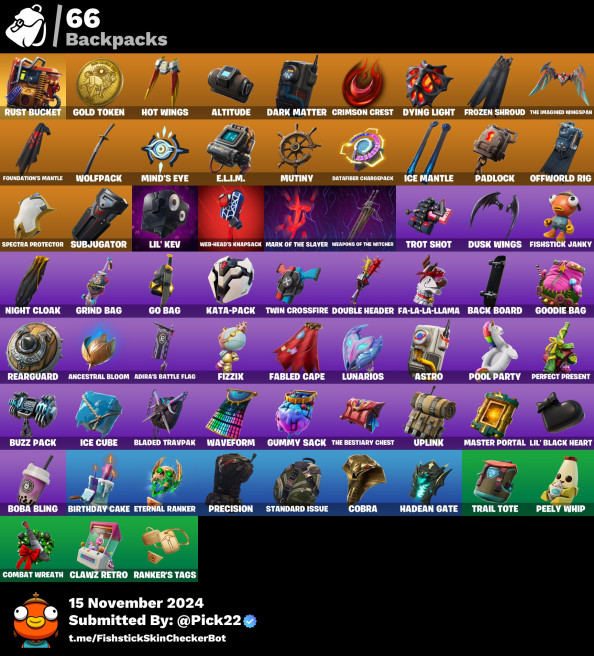 FA - [PSN/XBOX/SWITCH/PC] - | The Reaper | Elite Agent | Take The L | Omega (stage 5) | Blackheart | Dire | Enforcer | 80 skins