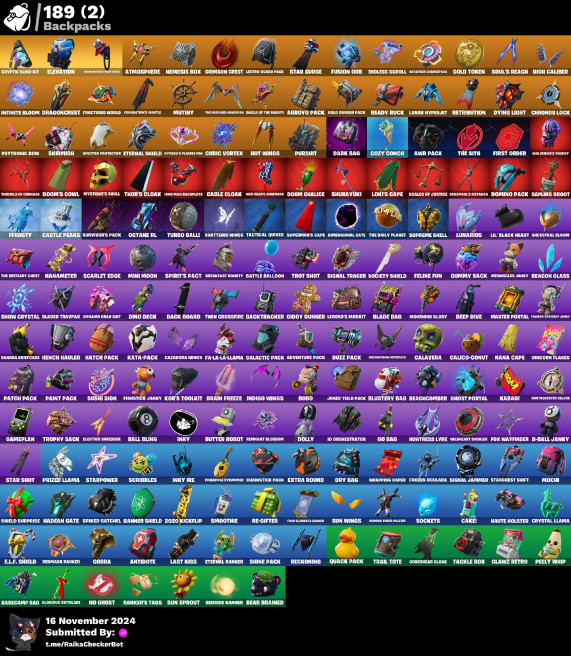 [PC/XBOX/NINTENDO] 175 Skins| OG STW | Fixer | Sultura | Cloud Striker | Breakpoint | Leviathan Axe LA433