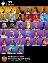 FA - [PSN/XBOX/SWITCH/PC] - | Gold Midas | Gold Brutus | Fade | Ronin | Gear Specialist Maya | Hybrid | Spectra Knight | 33 skins [ULTRA SAFE]