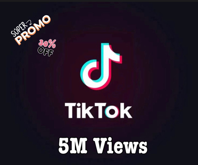 TikTok 5 000 000 Tiktok Views / Fast Delivery / TikTok Views