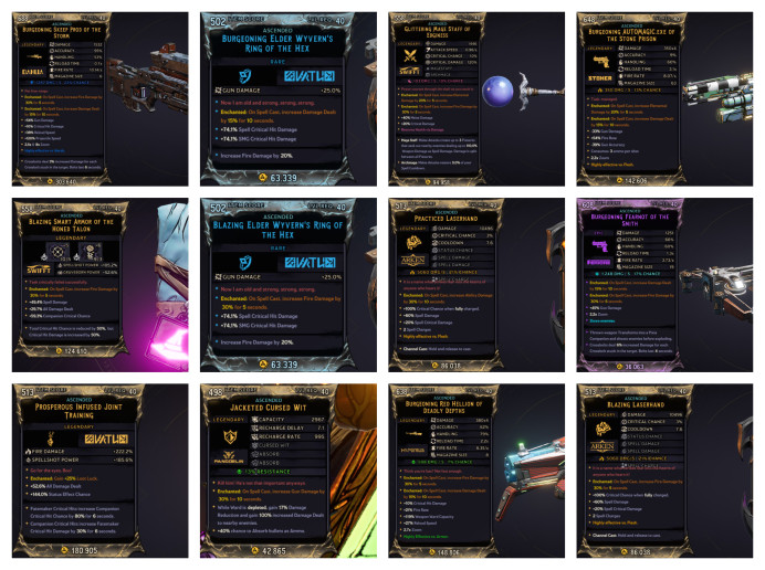 [MODDED-FULL BUILD] C100 HOTSHOT (SPELLSHOT/GRAVEBORN) - 12 ITEMS - INSANE SPELL/FIRE DAMAGE BUILD!!!