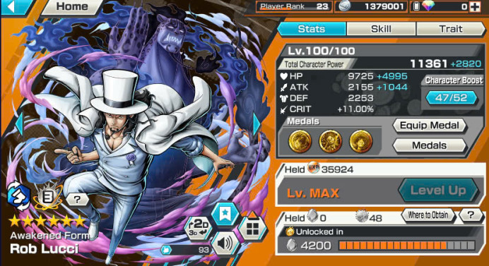 BR338-Lucci Ex Boost 3 42/52+Roger Ex Max+1.383 Frag+Good Medal+Sup142%+Kaku Max+King Max+Cracker Max+Donflamingo Max+Young Ray Max+Oden+Egghead