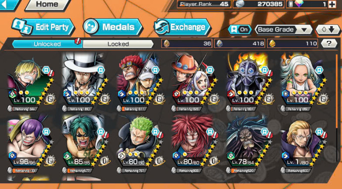 DR343-Hyber 8+4 Ex Meta Max(Lucci+Snake+Yamato Ace+Kid Law)+Support158%+Good Medal+Sanji Max+King Max+Egg Zoro+Kalgara+Kaku+Rayleigh+Donflamingo