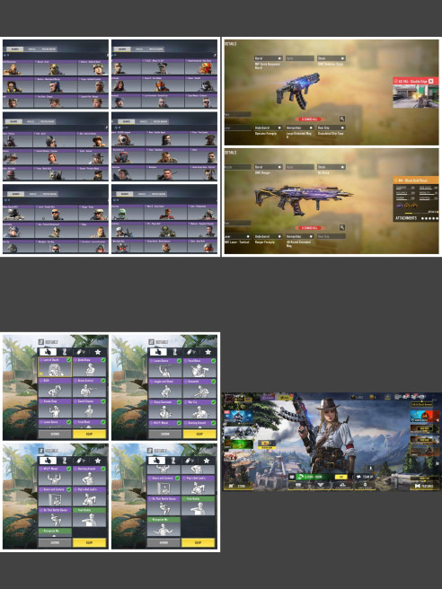 ■Guns: Mythic(AS VAL) Legend(M4) Epic125 ■Skins: 92 ■Dances: 19 ■Activision ■Instant Delivery ■UID:6820808150674505729 ■A6892