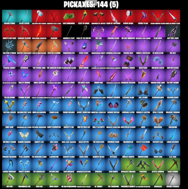 132 skins  PC | XBOX | NINTENDO Spidergwen | Erisa | Predator | The Imagined | Torin | Mandalorian  1150 VBucks  Full Access