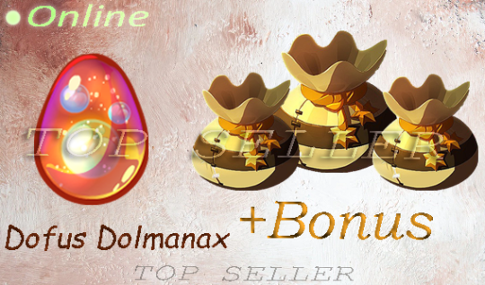 Tylezia : Dofus sylvestre + dofus ocre + Dofus vulbis + dofus dolmanax - Fast delivery