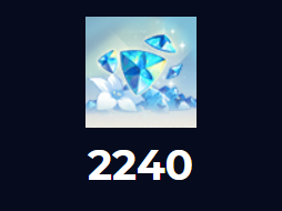  [Global ] 2240 Genesis Crystals Top UP via  ONLY PLAYER ID + SERVER NEEDED
