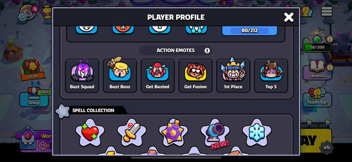 39 Characters / 1Character Level 4 / LvL 43 / Skin Full / 9 Spells / 80Emotes / Full Access