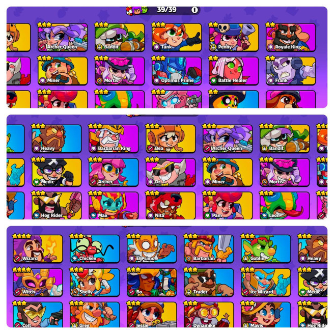 39 Characters / 2 Character Level 4 / LvL 58 / Skin Full / 9 Spells / 85 Emotes / Full Access