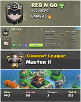REQ N GO !! LEVEL 15 !! MASTER 2 LEAUGE !! CAPITAL PEAK 9 !! WIN 140 LOSS 80 !! BEST NAME !! CHEAP !! INSTANT DELIVERY